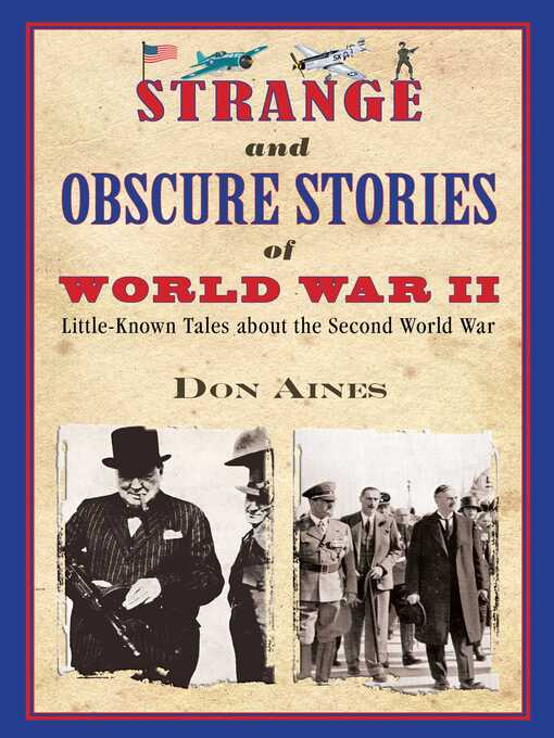 Cover image for Strange and Obscure Stories of World War II